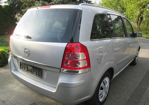Opel Zafira cena 14999 przebieg: 224651, rok produkcji 2009 z Gryfice małe 211